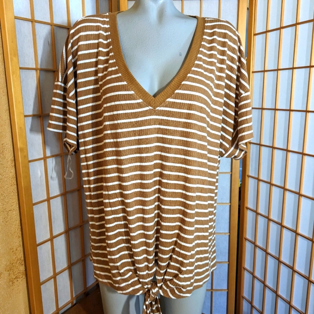🆕 Lane Bryant, striped t shirt, NEW with tags, sz 22/24. FINAL PRICE DROP 💧💧
